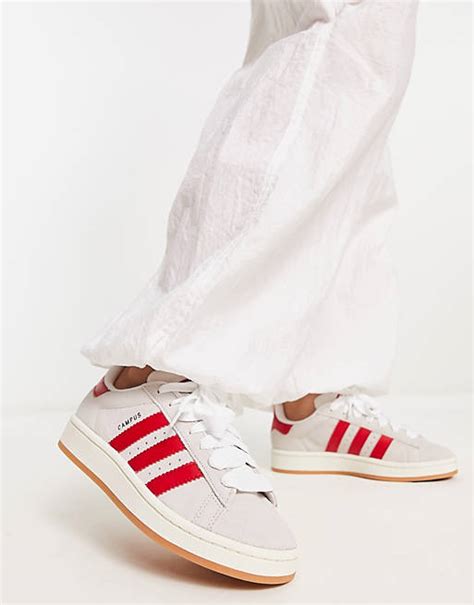 adidas campus 00s wit met rood|adidas campus 00s sneakers.